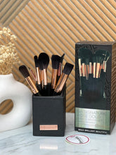 BH Signature Rose Gold 13 pc Brush Set with Holder