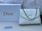 Dior - White Chain Crossbody Bag
