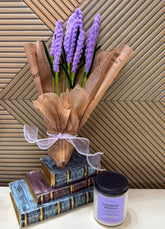 Purple Flower Bouquet - Handmade