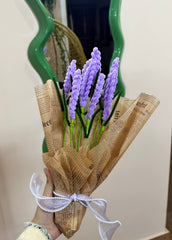 Purple Flower Bouquet - Handmade