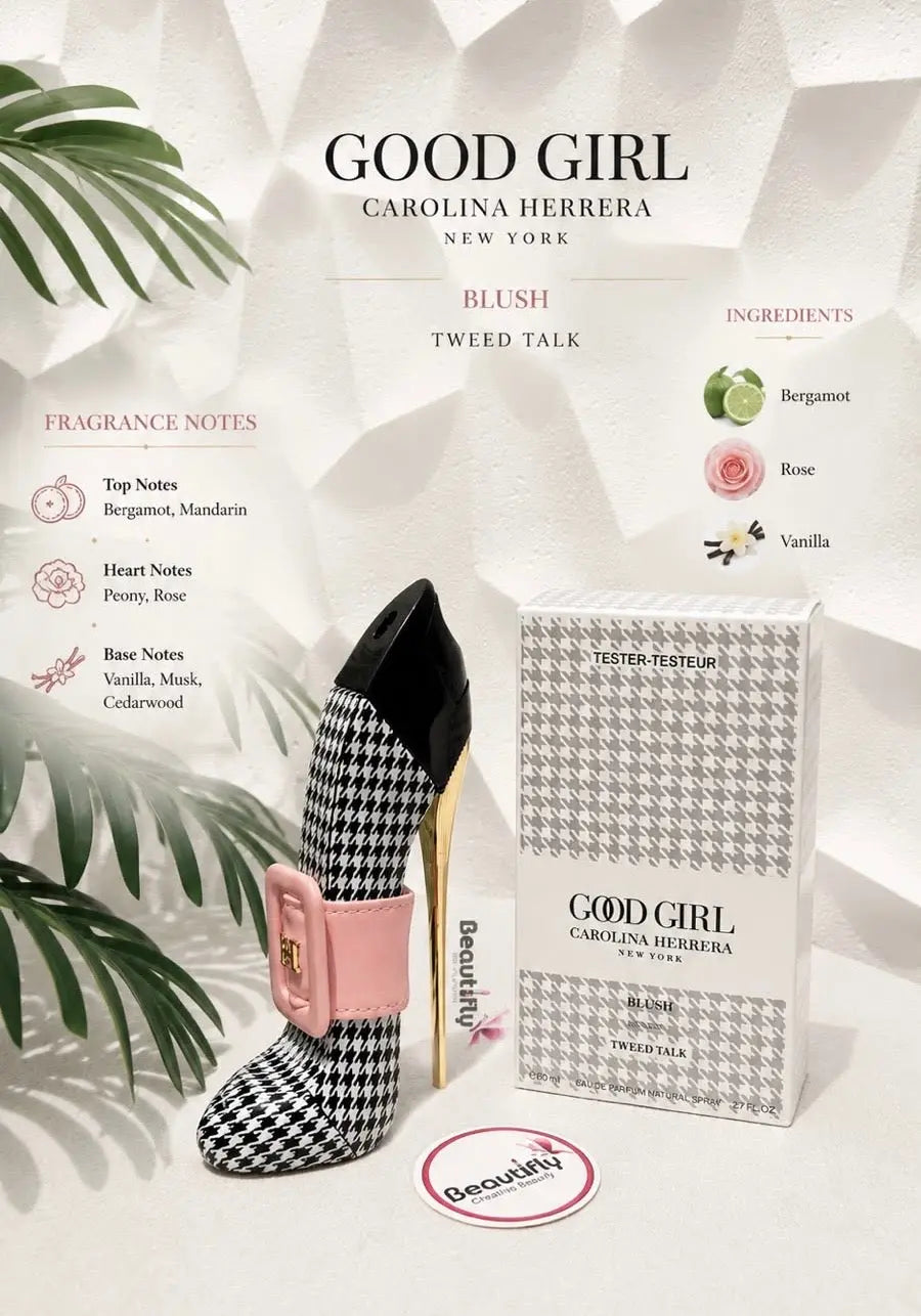 Carolina Herrera - Good Girl Blush Tweed Talk - 80ml EDP Tester for Womem Carolina Herrera