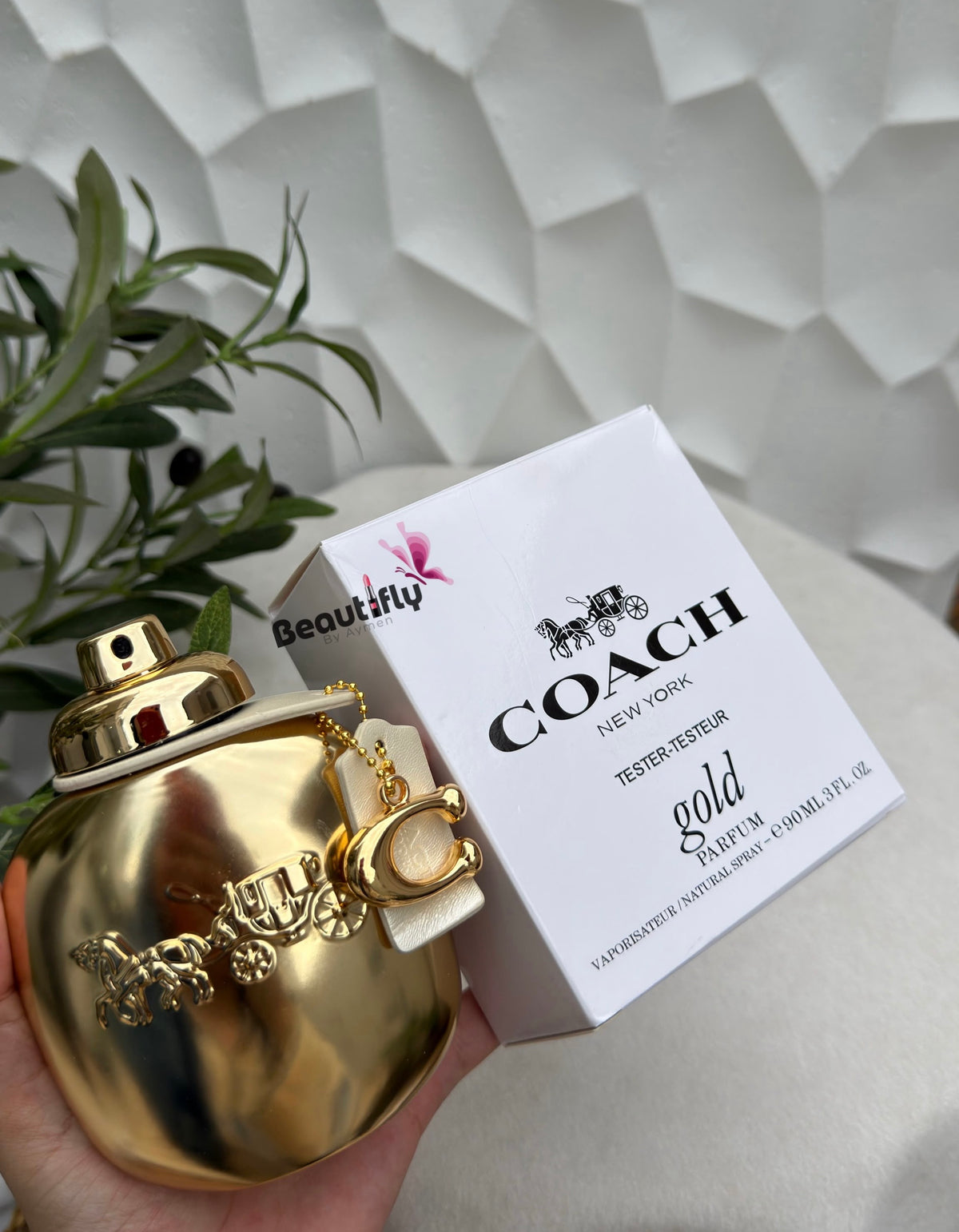 Coach Gold Parfum - 90ml Tester for Women