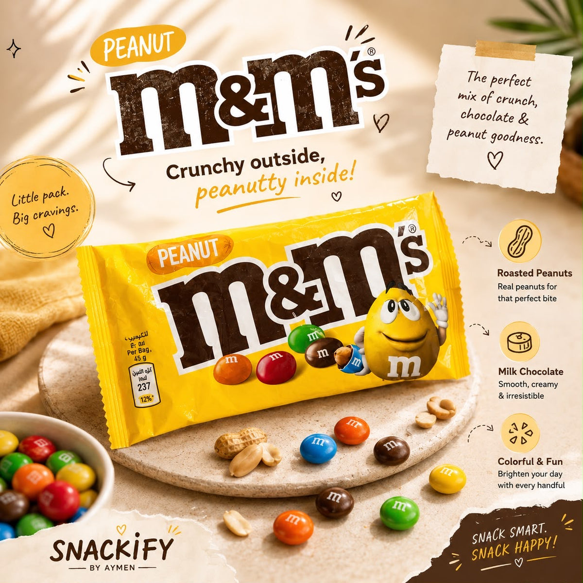 M & Ms - Peanut