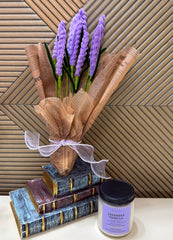 Purple Flower Bouquet - Handmade