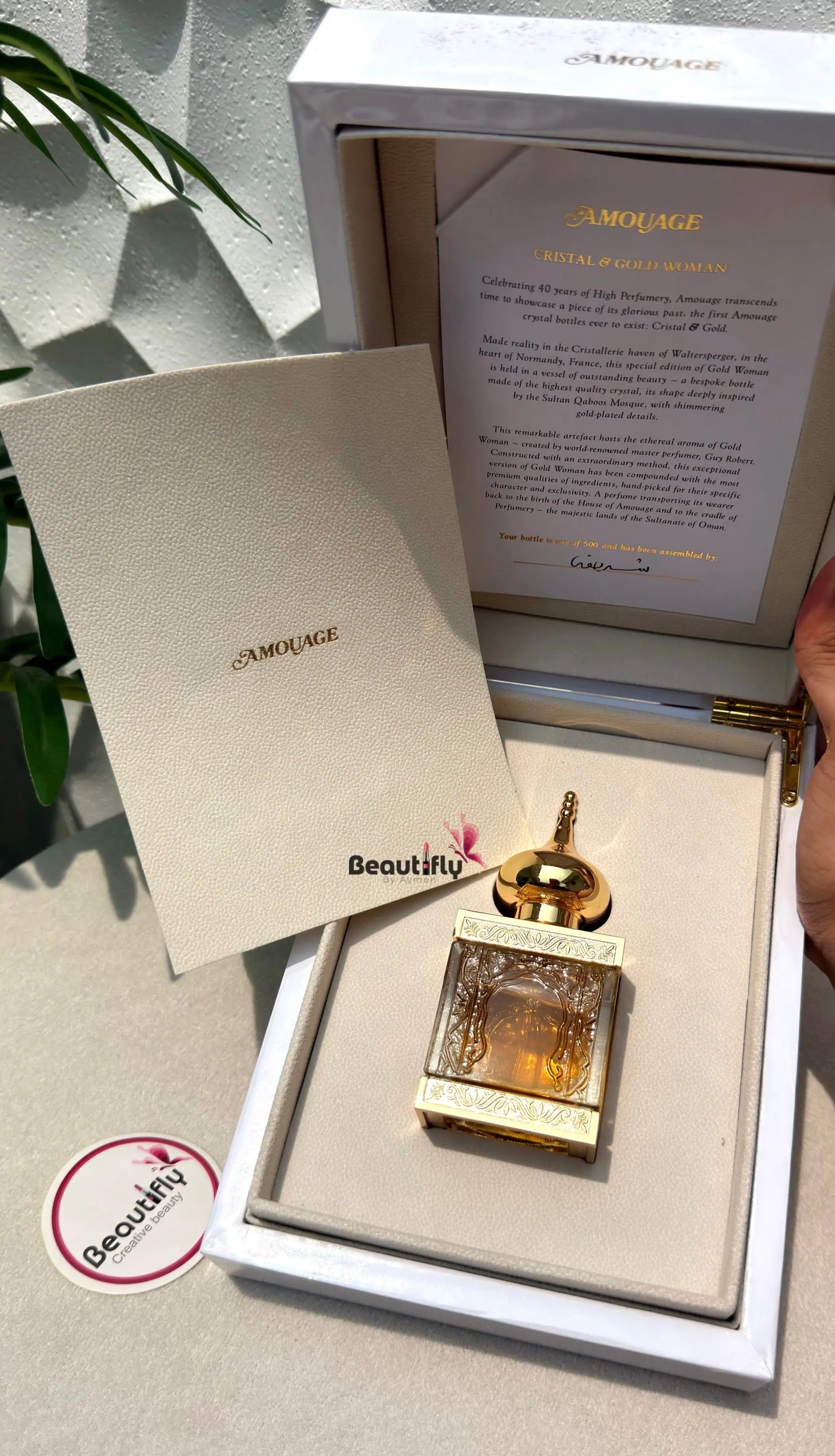 Amouage - Cristal and Gold Woman - EDP for Women Amouage Honour
