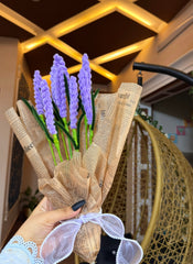 Purple Flower Bouquet - Handmade